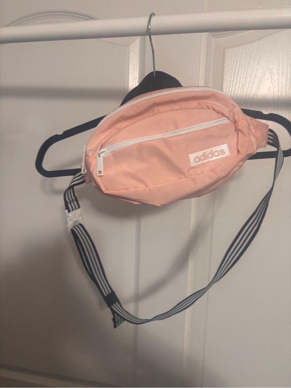 adidas Peach Pink Crossbody Fanny Pack